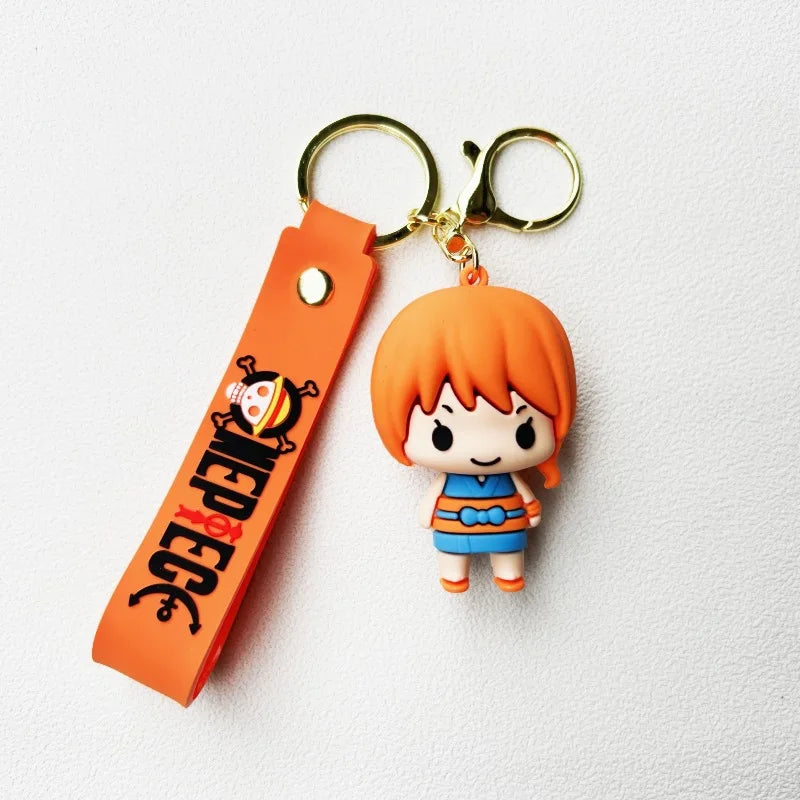 One Piece Anime Keychain