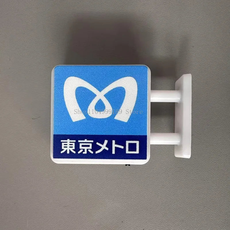 Tokyo Osaka Glowing Magnetic Refrigerator Magnet