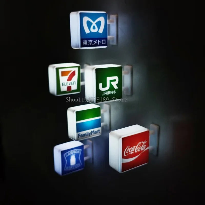 Tokyo Osaka Glowing Magnetic Refrigerator Magnet