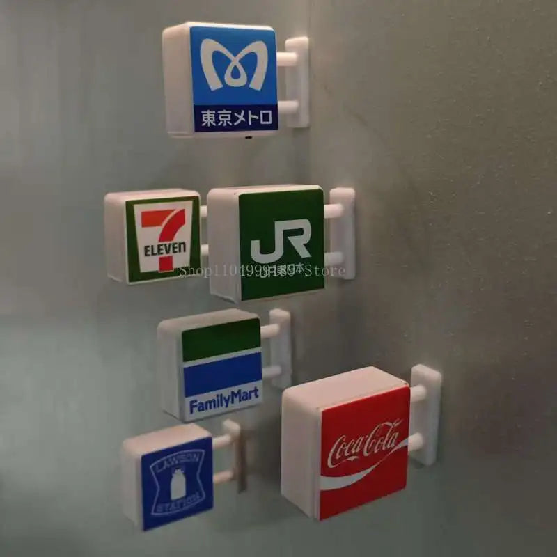 Tokyo Osaka Glowing Magnetic Refrigerator Magnet