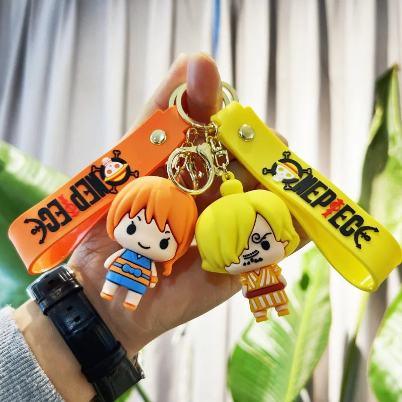 One Piece Anime Keychain